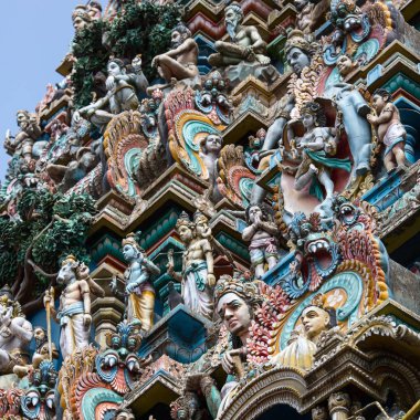 Hindu Tapınağı Kapaleeswarar Koil. Chennai. Tamil Nadu. Hindistan