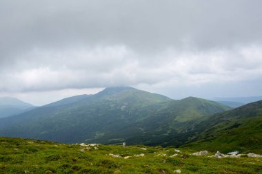 Karpat dağları, Ukrayna'da muhteşem manzara