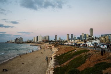 tatil doğal görünümünü şehirde güzel Tel Aviv, İsrail