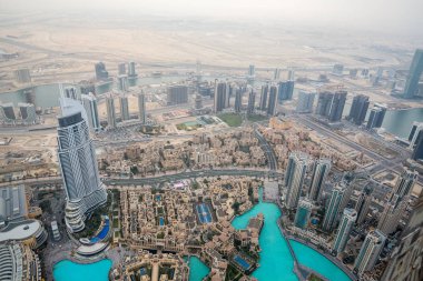 Dubai, Birleşik Arap Emirlikleri - 19 Ocak: şehir merkezinde 19 Ocak 2014 tarihinde Dubai, Birleşik Arap Emirlikleri. Şehir merkezinde modern mimari.