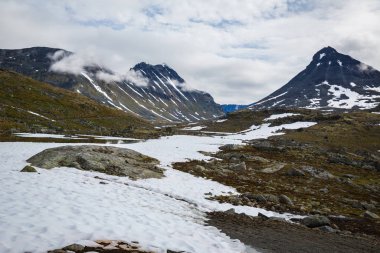 güzel manzara Milli Parkı Jotunheimen, Norveç