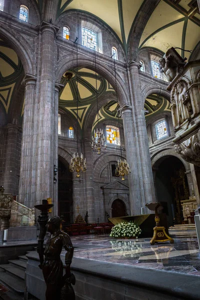 Dentro Igreja Cristã Cidade México — Fotografia de Stock