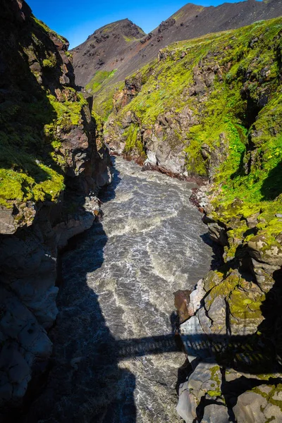 Panorama Mountain National Park Tosmork Iceland — Stock Photo, Image