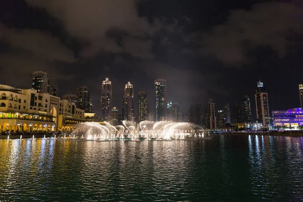 Dubai Emirados Árabes Unidos Janeiro Centro Cidade Janeiro 2014 Dubai — Fotografia de Stock