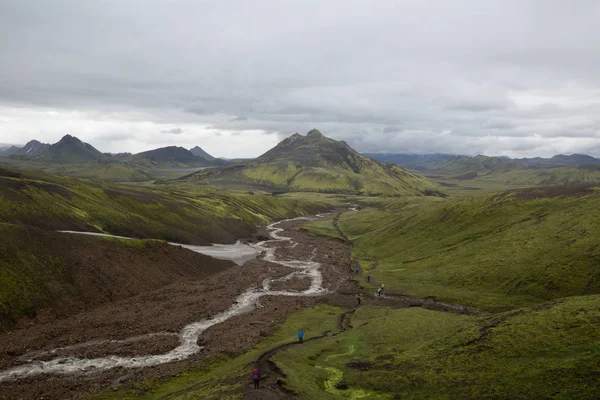 Nádherná Krajina Islandu — Stock fotografie