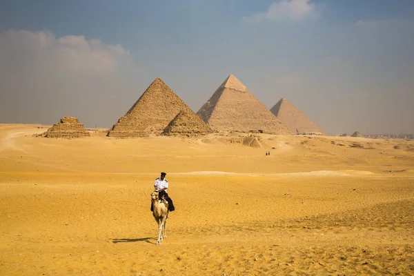 Piramides Van Giza Egypte — Stockfoto