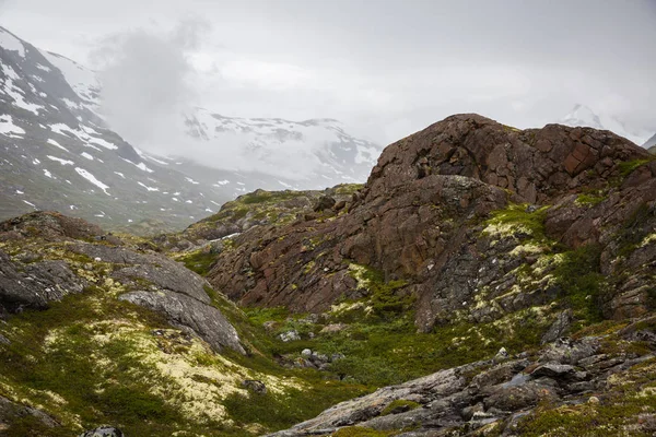 Schöne Landschaft Des Norwegischen Nationalparks Jotunheimen — Stockfoto