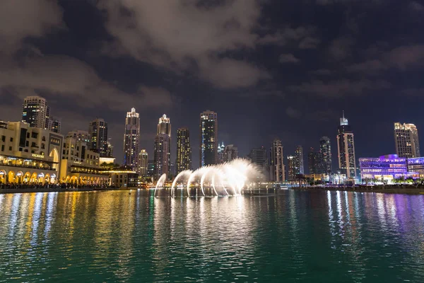 Dubai Emirados Árabes Unidos Janeiro Centro Cidade Janeiro 2014 Dubai — Fotografia de Stock