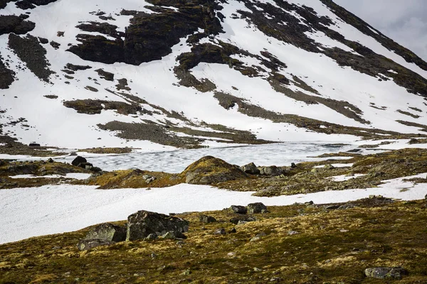 Piękne Krajobrazy Parku Narodowego Jotunheimen Norwegia — Zdjęcie stockowe