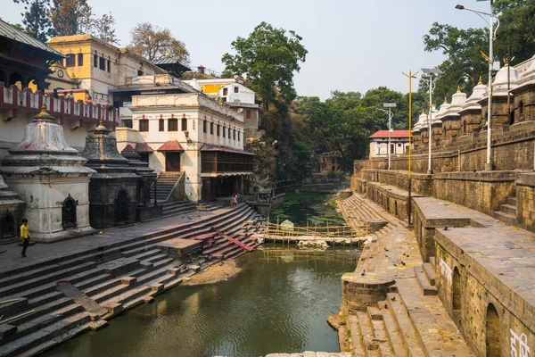 Kathmandu Nepál Április Pashupatinath Templom 2016 Ban Katmandu Nepál Pashupatinath — Stock Fotó