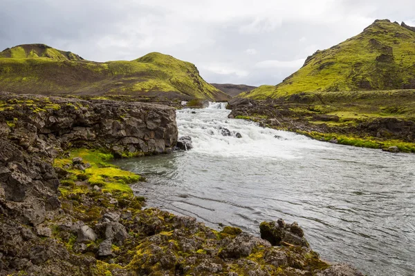 Rzeka Tosmork Parku Narodowego Islandia — Zdjęcie stockowe