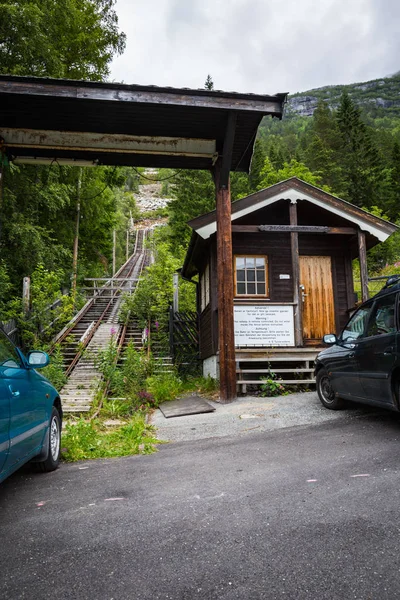 Viaggiando Attraverso Attrazioni Luoghi Norway — Foto Stock