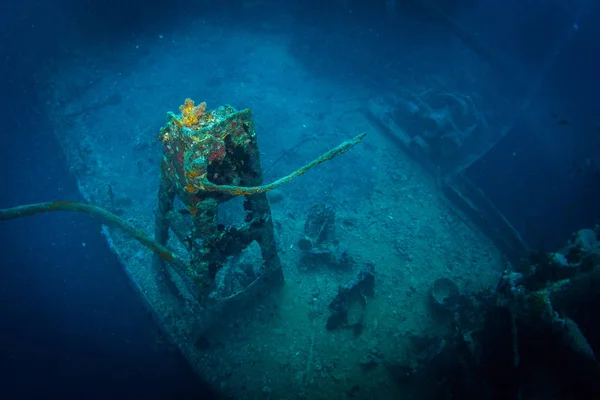 Britse Militair Vervoer Schip Gezonken Tijdens Rode Zee Egypte — Stockfoto