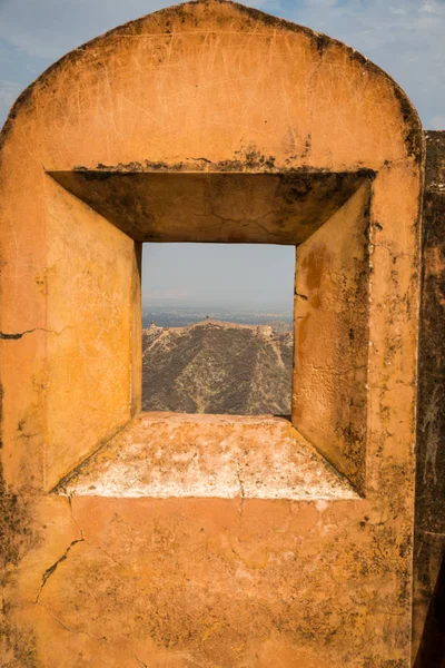 Форт Амер Джайпурі Весну — стокове фото