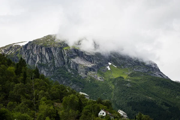 Hermoso Paisaje Verano Parque Nacional Folgefonna Noruega — Foto de Stock
