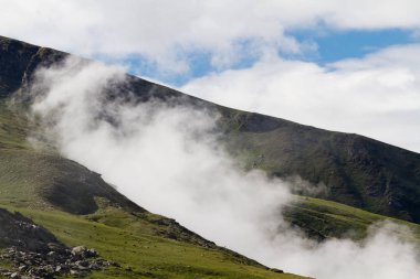 Himalayalar, güzel dağ manzarası il Ladakh, Hindistan