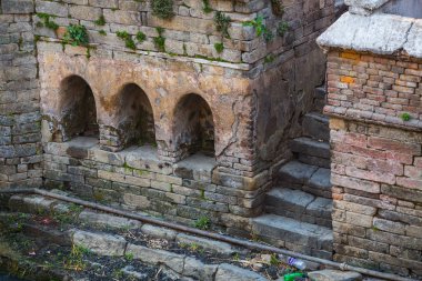 Kathmandu Pashupatinath Tapınağı. Nepal.