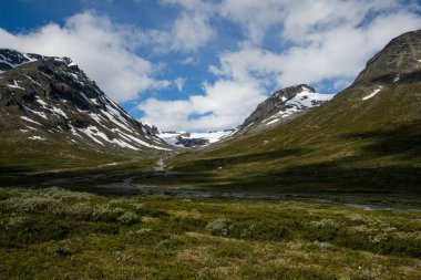 güzel manzara Milli Parkı Jotunheimen, Norveç