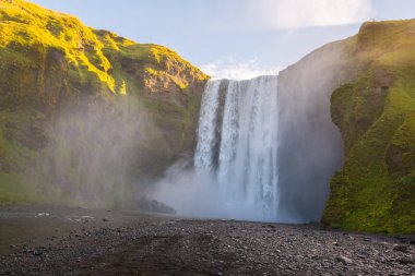 Şelale Milli Parkı Tosmork. İzlanda.