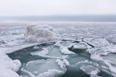 deniz manzarası gündüz görünümü, Odessa, Ukrayna