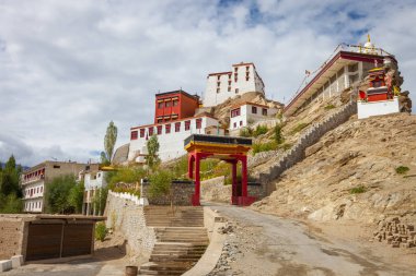Hint Himalayalar Ladakh il pitoresk Budist Tapınağı