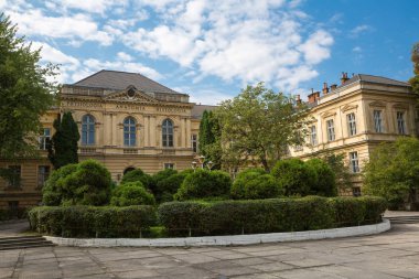 eski Avrupa şehrinde güzel antika bina