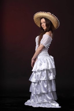 kadın Meksika kostüm