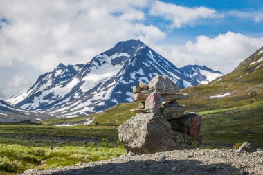Norveç Milli Parkı Jotunheimen peyzaj
