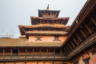 Gündüz nepal gezi lerinde seyahat, mimari ve bina görünümü, Güney Asya 