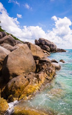 güzel deniz kıyısında, Koh Samui, Tayland