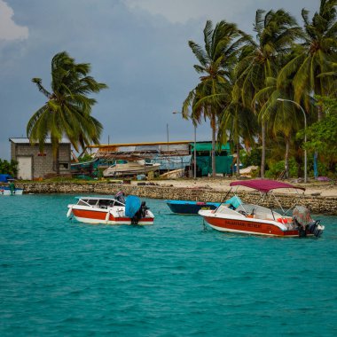 Maldivler Adaları tatil sırasında gevşeme