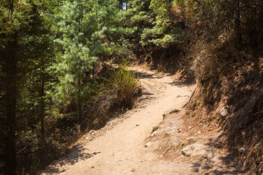 dağ izi görünümünü Trek Everest Merkez kampına