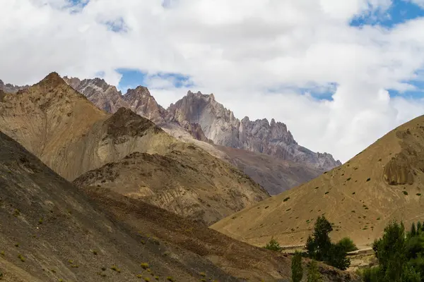 Hermoso Paisaje Rocoso Que Himalaya Indio Ladakh —  Fotos de Stock