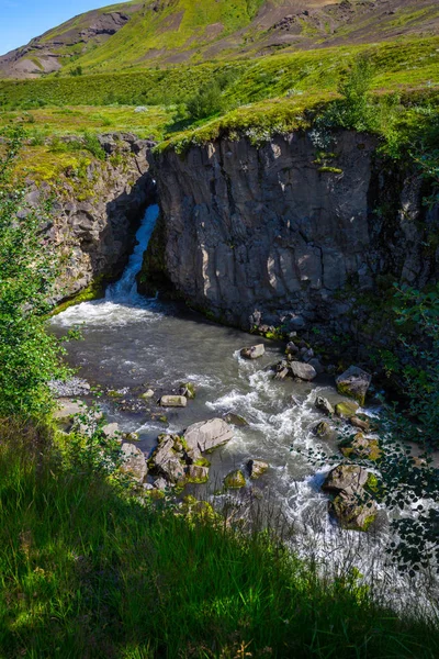 Prachtige Berglandschap Natuurpark Thorsmork Ijsland — Stockfoto