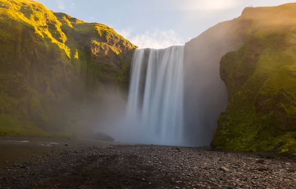 Cachoeira Parque Nacional Tosmork Islândia — Fotografia de Stock