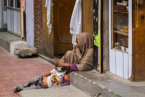 Leh India Szeptember Ladakh Emberek 2011 Ben Leh India Indiai — Stock Fotó