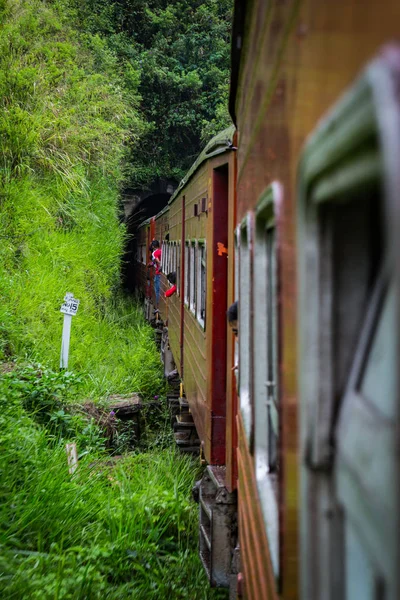 Nuwara Eliya Sri Lanka Abril Velho Trem Abril 2018 Nuwara — Fotografia de Stock