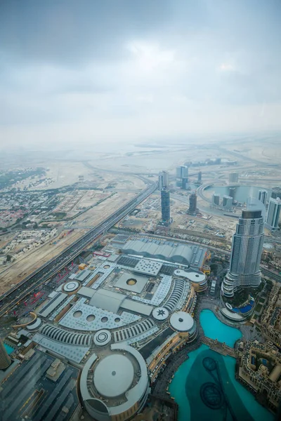 Dubai Emirados Árabes Unidos Janeiro Centro Cidade Janeiro 2014 Dubai — Fotografia de Stock