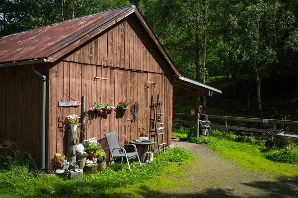 Ovre Ardal Noruega Julho Wood House Julho 2016 Oslo Noruega — Fotografia de Stock