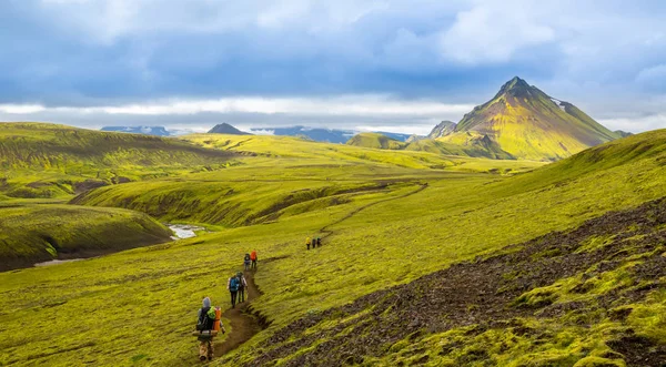 Reizen Door Bezienswaardigheden Plaatsen Ijsland — Stockfoto