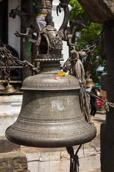 Складних Swayambhunath Temple Дзвоник — стокове фото