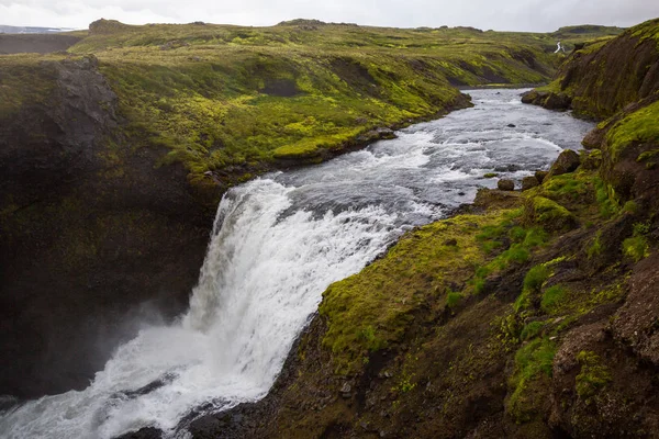 Wasserfall Nationalpark Tosmork Island — Stockfoto