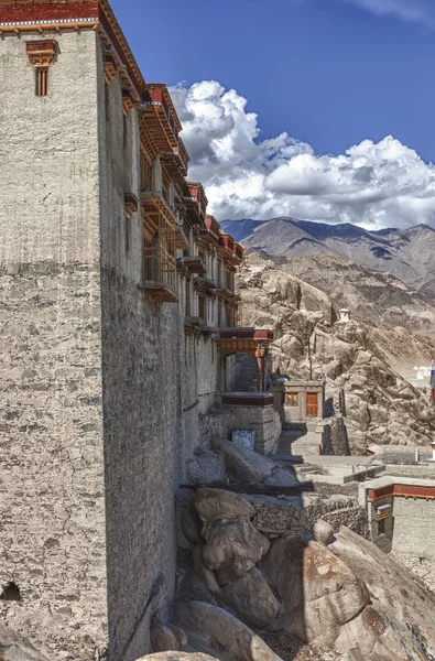 Festői Buddhista Templom Tartomány Ladakh Indiai Himalája — Stock Fotó