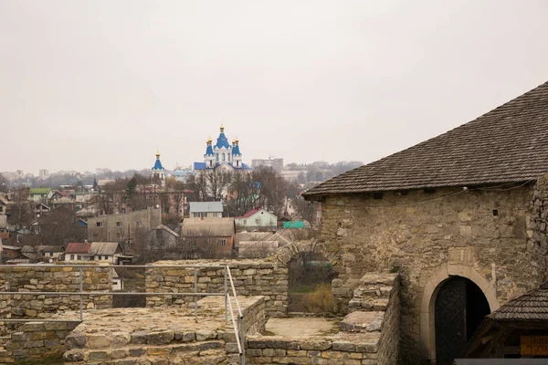 Kamianets Podilskyi Castello Ovest Dell Ucraina — Foto Stock