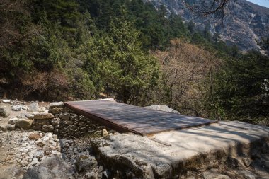 Köprü izlemek için herhangi bir zamanda merkez kamp, Himalayalar '