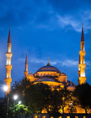 İstanbul 'da Sultan Ahmet Camii 