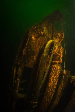 Korosten town yakınındaki taş ocağı 