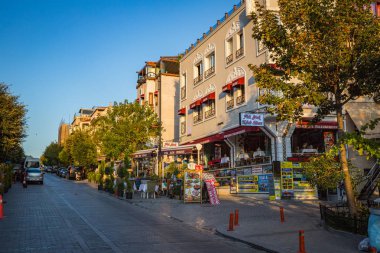 İstanbul şehir sokak manzarası
