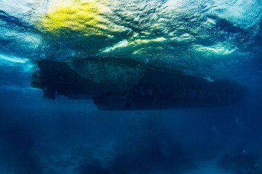 Sri-Lanka'da tatil beldesinin gündüz görünümü