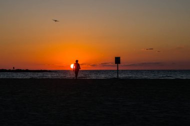 tatil doğal görünümünü şehirde güzel Tel Aviv, İsrail